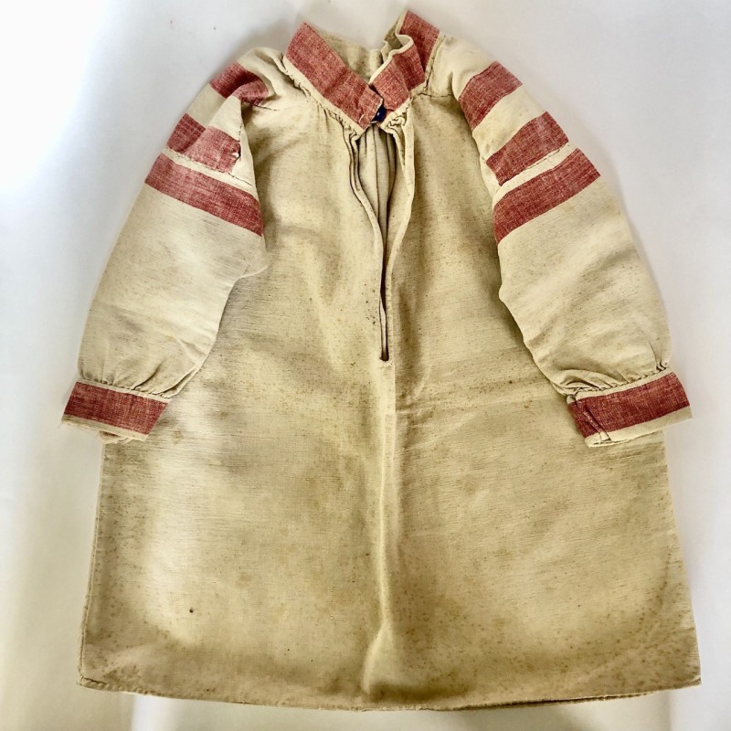 Сорочка дитяча з домотканого полотна