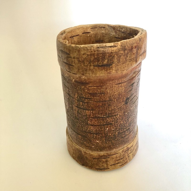 Табакерка берестяна