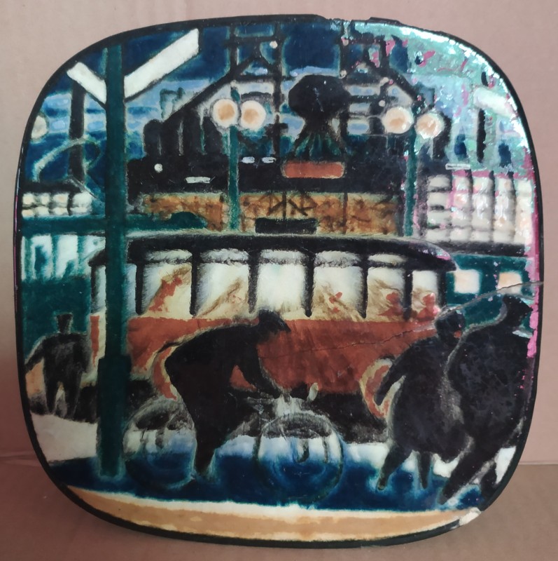 Тарілка декоративна «Вечірня Костянтинівка»