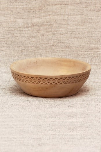 Миска дерев’яна, декоративна