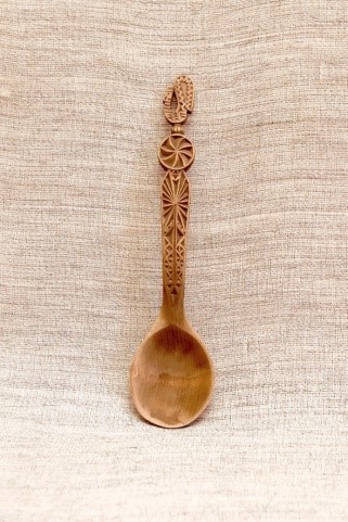 Ложка дерев’яна, декоративна «Півник»