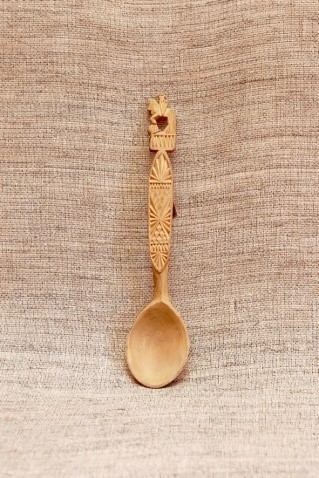 Ложка дерев’яна, декоративна «Вершник»