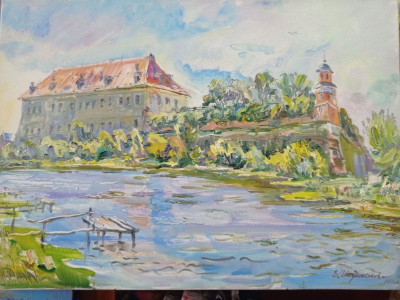 Картина "Свідок історії. Дубенський замок".