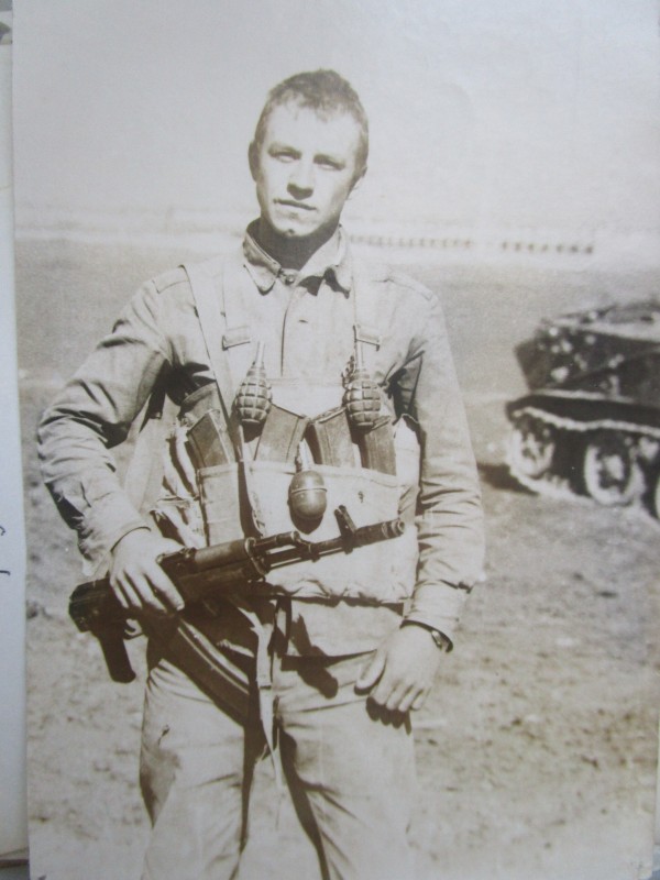 Фото. Демченко Віктор воїн-афганець.