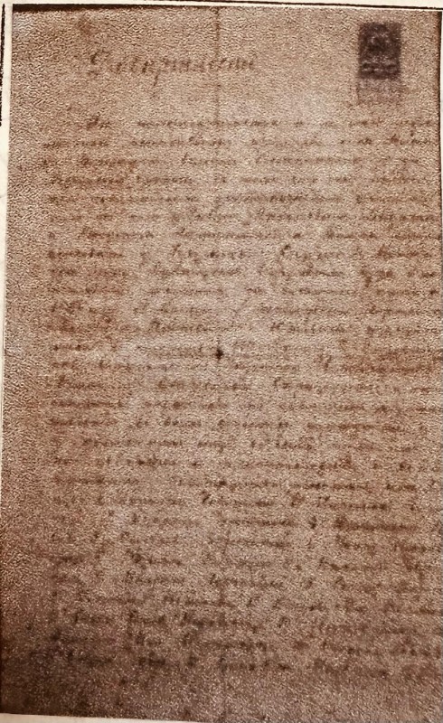 Довіреність селян с.Яланець на купівлю лісу