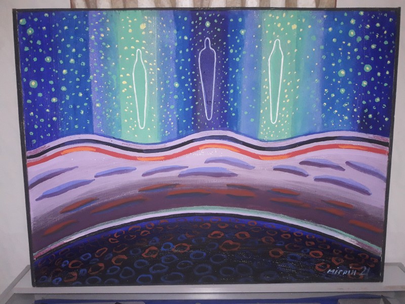 Картина "Мертва планета".