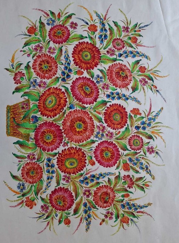 "Квіти у кошику"