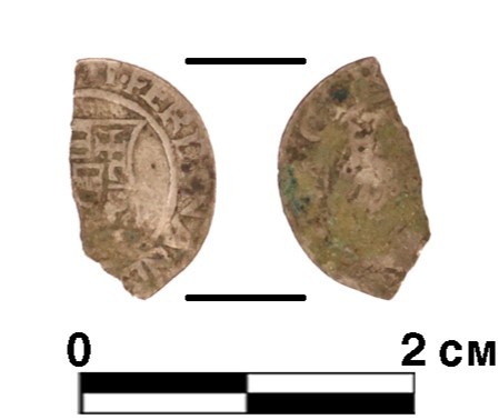 Угорський денар, сер. XVI ст.