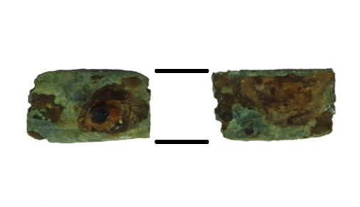 Бронзова застібка, ХVI - поч. ХVII ст.