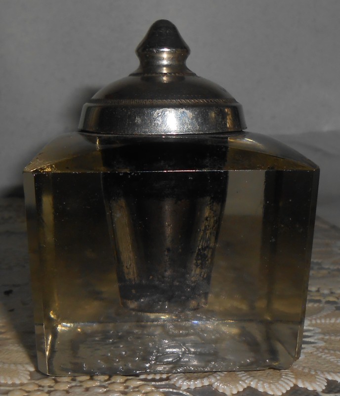 Чорнильниця скляна XIXст.