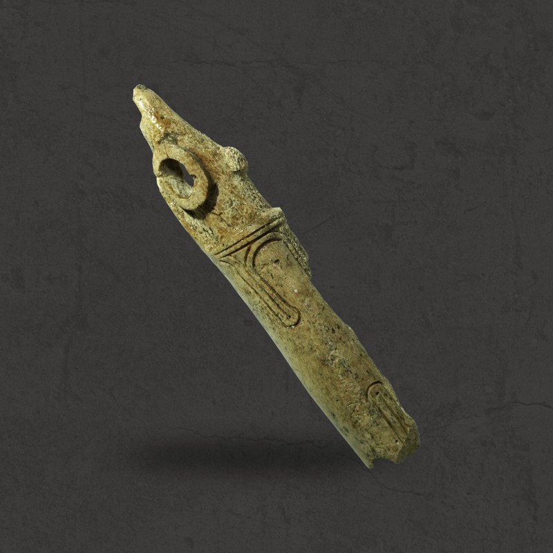 Кістяний псалій XVI-XV ст. до н. е.