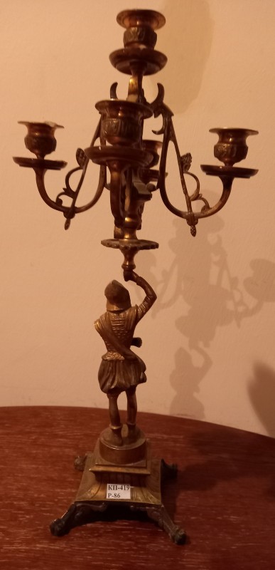 Канделябр бронзовий.  XIX ст