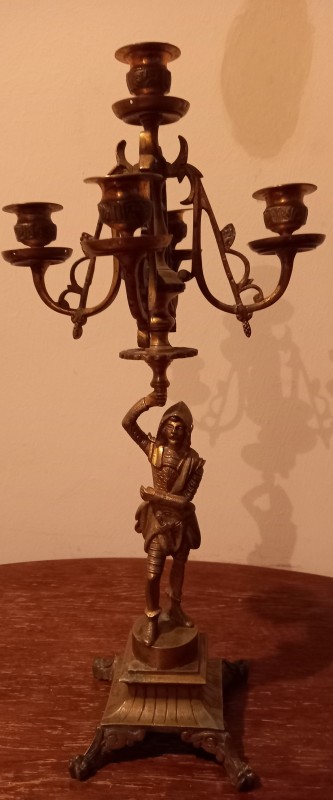 Канделябр бронзовий. XIX ст.