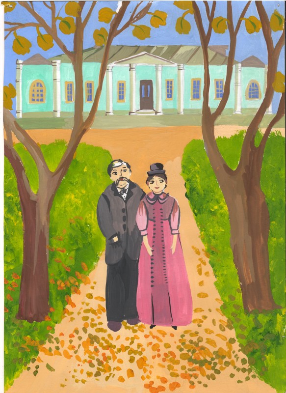 Малюнок «Садиба Рудзинських»