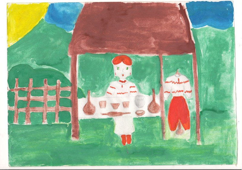 Малюнок «Кролевецька ярмарка»