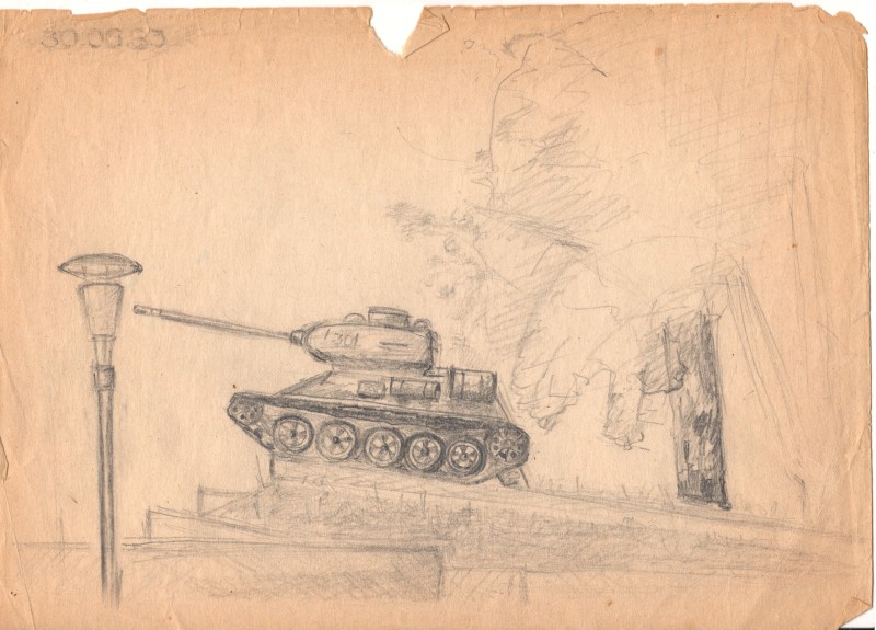 Малюнок. Замальовка з натури