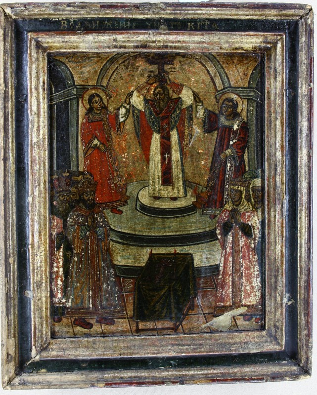 Ікона  "Воздвиження Чесного Хреста"