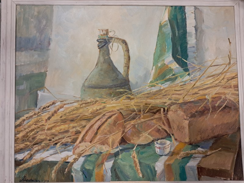 Натюрморт з хлібом