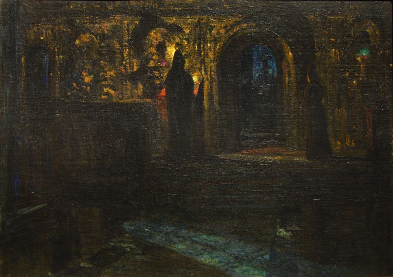 Уночі в монастирі, 1880-і