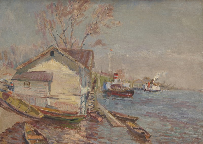 Весною. Стара пристань.