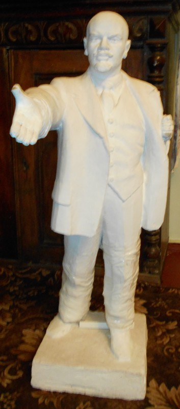 Робоча модель фігури В. І. Леніна для пам’ятника в селі Красносілці.