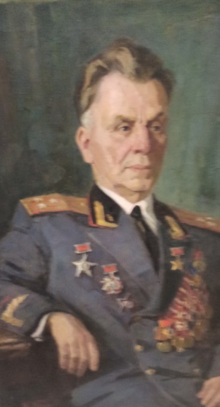 Портрет героя Радянського Союзу полковника Свідерського С.А.