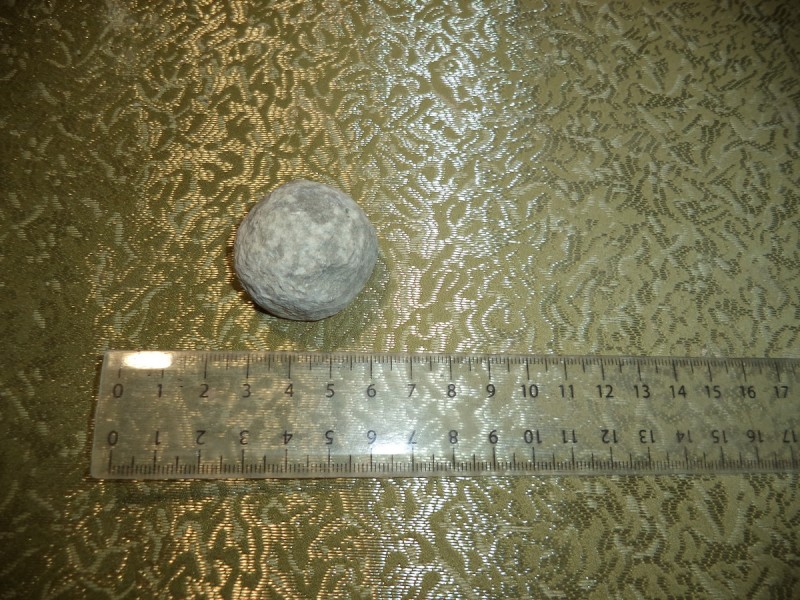 Фрагмент мармурової кульки