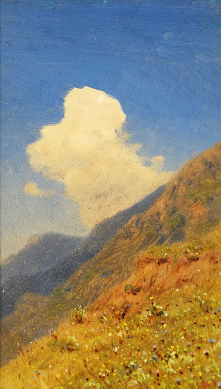 Гірський схил, 1887