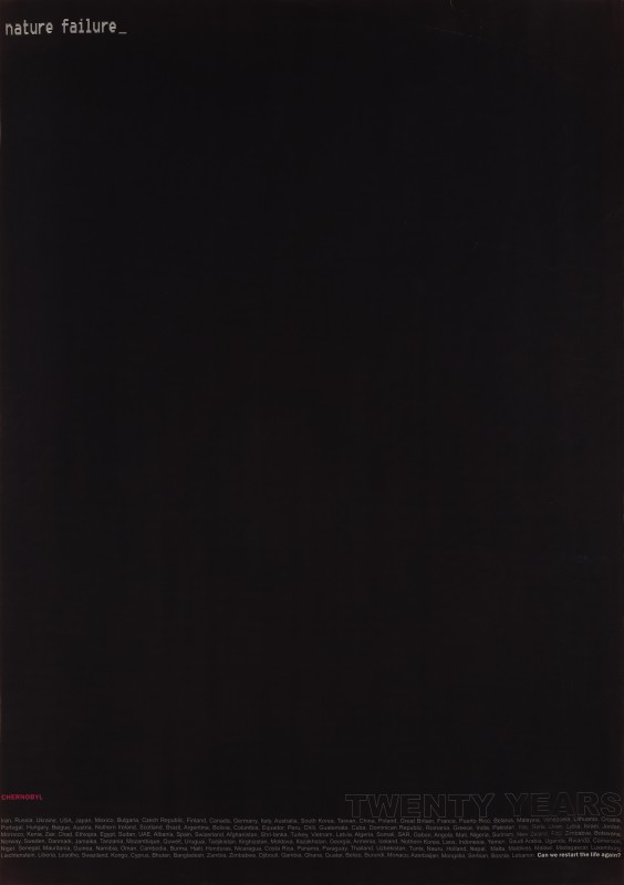 Плакат “Nature failure”