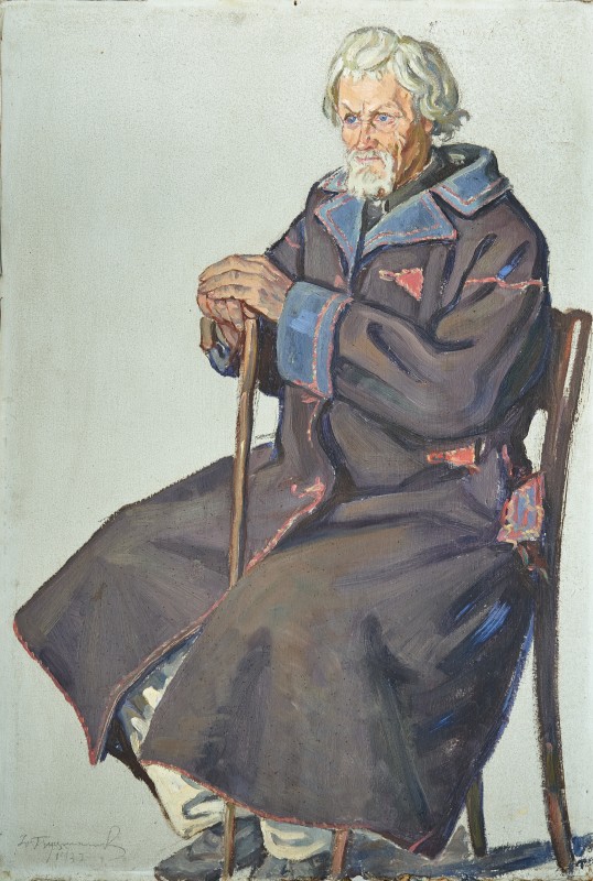 Портрет старого селянина