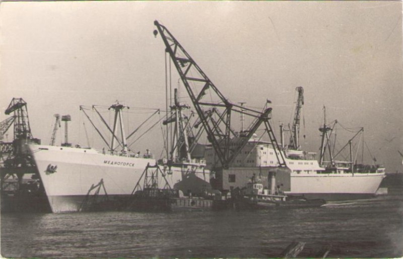 Фото. "Т/х «Медногорск» ЧМП"