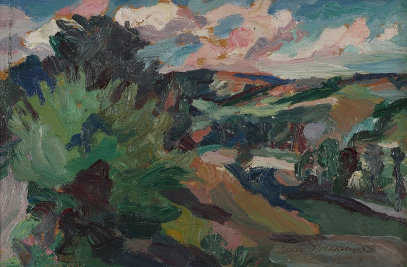 Пейзаж "По злочині"