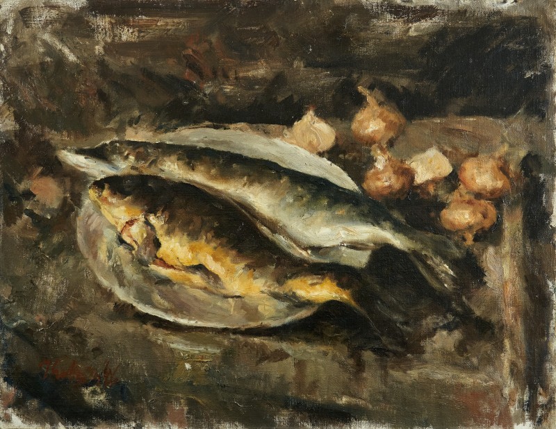 Натюрморт з рибами