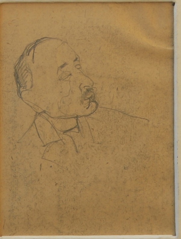 Начерк до портрета чоловіка