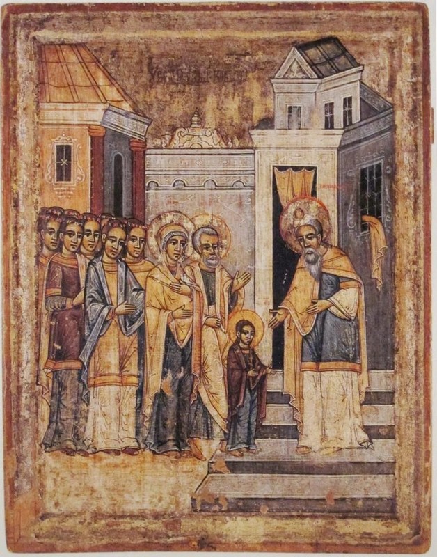 Ікона «Введення в храм Пресвятої Богородиці»