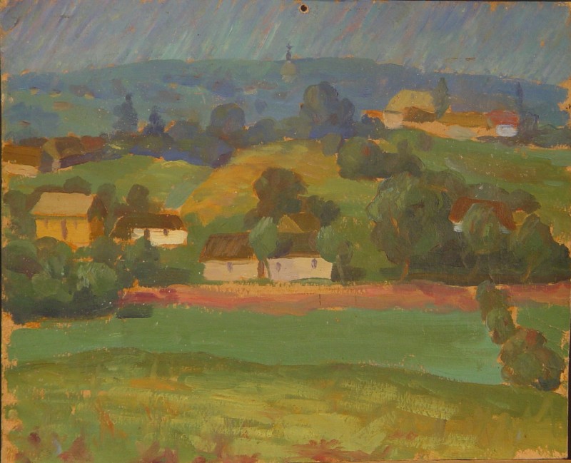 Пейзаж. Гірське село