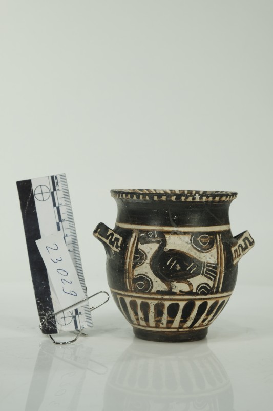 Кубок чорнофігурний із двома ручками.