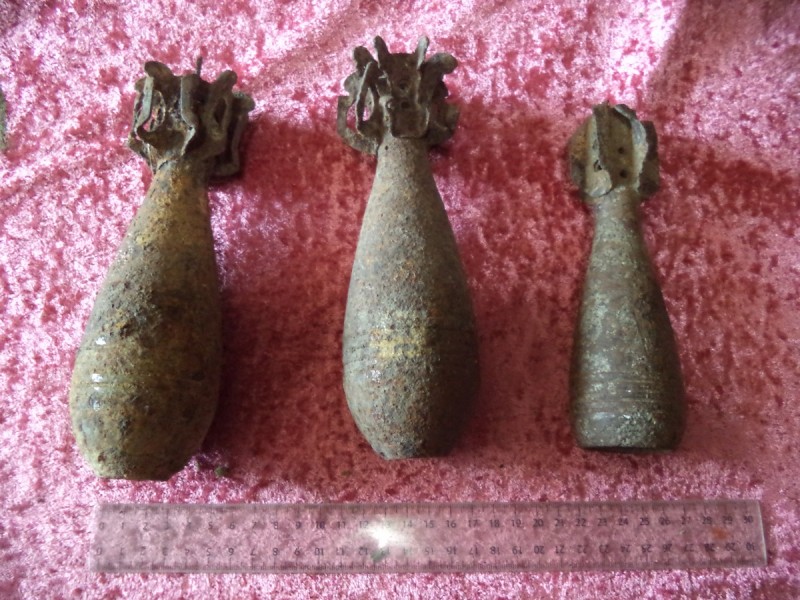 Фрагменти снарядів