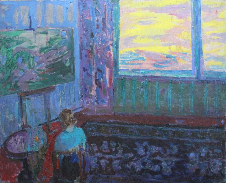 В майстерні на світанку