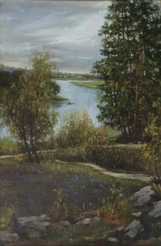 Літній пейзаж (з серії "Російські простори")