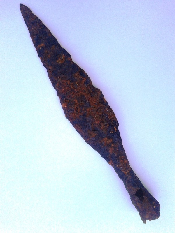 Вістря спису стародавньої народності на території України