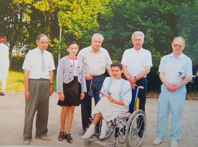 Фото. Учасники святкування 50-річчя Колодяженського літературно-меморіального музею Лесі Українки.