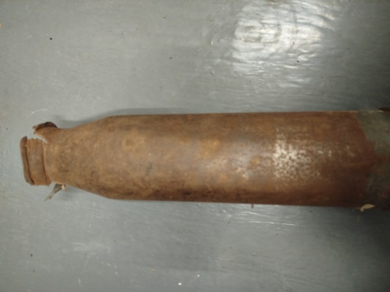 Гільза від 45мм снаряду.