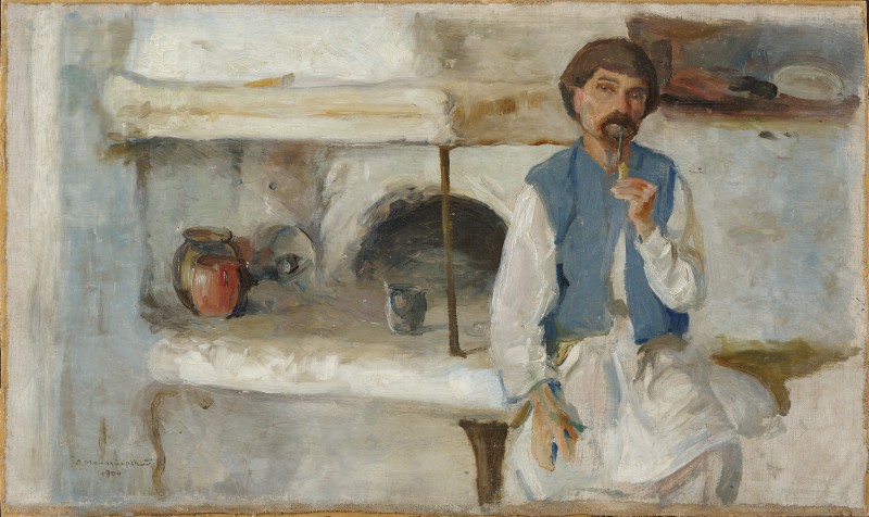 Селянин у хаті