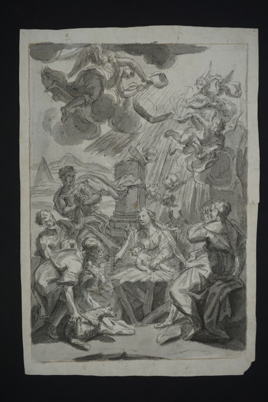 Рисунок «Різдво Христове» (Поклін пастухів)