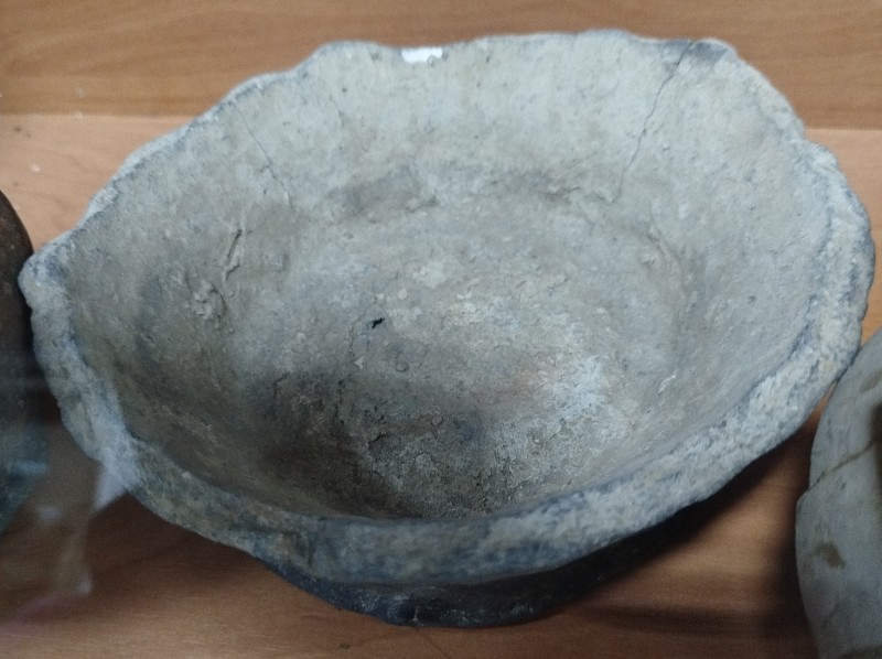 Фрагмент скіфського горщика.