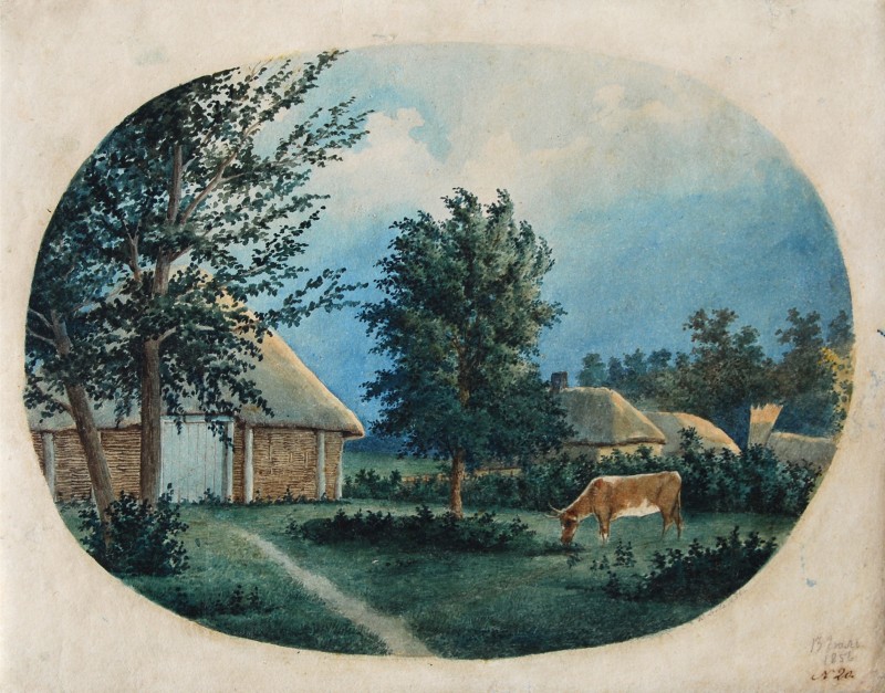 Сільський вид, 1856