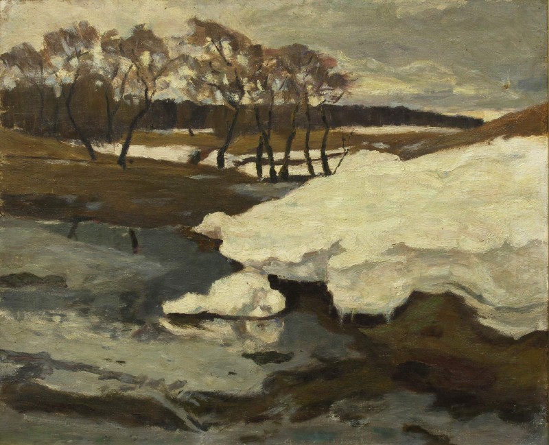 Останній сніг, 1903