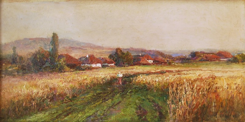 Околиця села, 1895