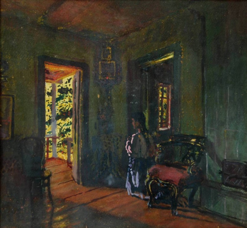 Інтер'єр з тією, яка молиться, 1910-і